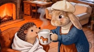 Милота из нейросети 💕🦔🐇