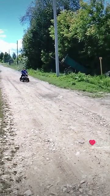 Катаюсь на кватрике часть 2