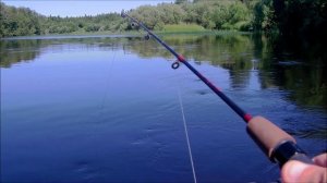 Рыбалка летом с лодки на реке Моша