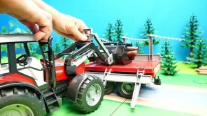 Трактор и Мега-Перевозчик! 🚜 про машинки для детей