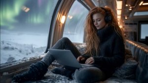 This Is Where You Disappear Under the Northern Lights ｜ Sci-Fi Chillstep & Ambient