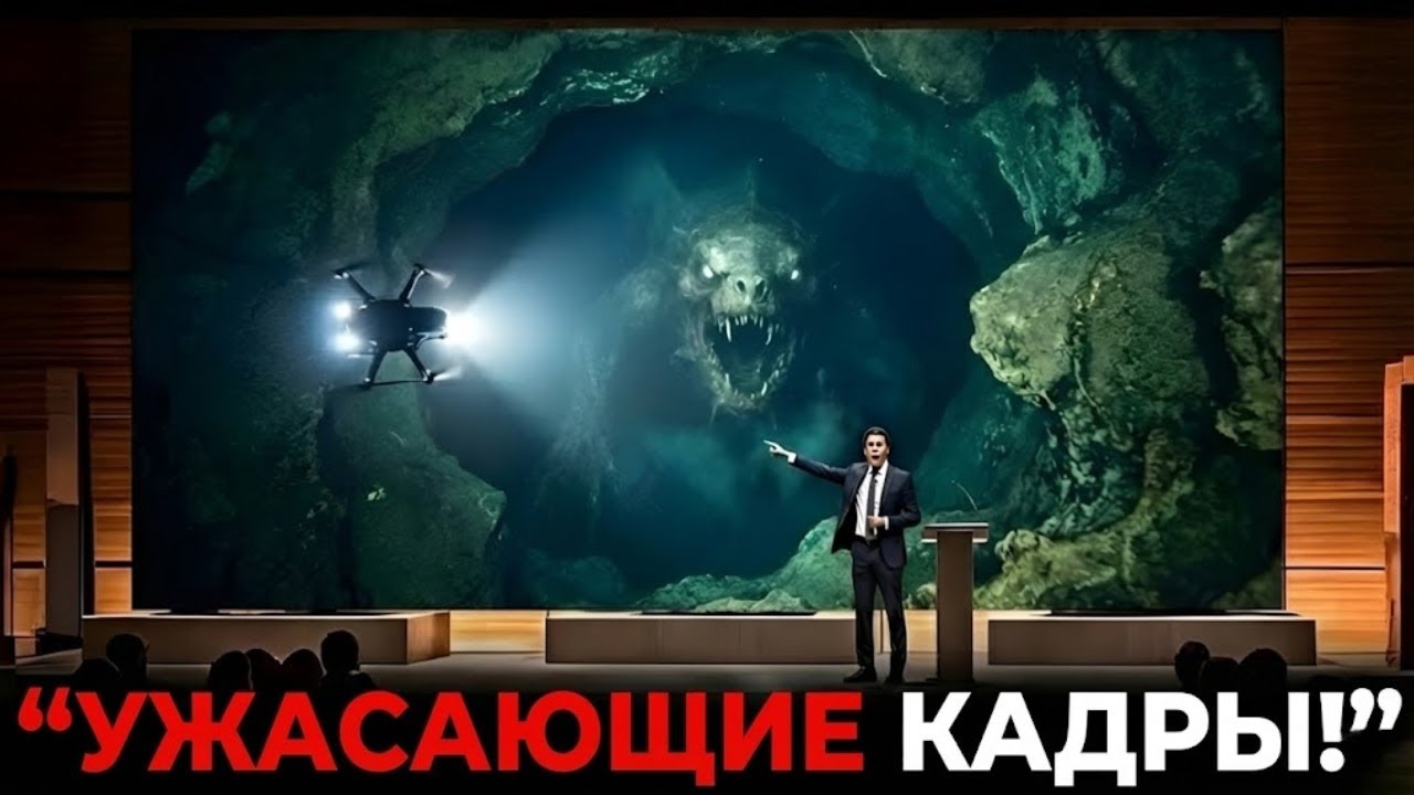 Подводный дрон исследует колодец Джейкоба и пугает учёных своей съёмкой смотреть онлайн