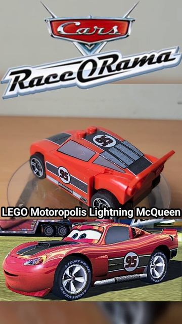 LEGO Молния Маккуин Моторополис Cars Race O Rama