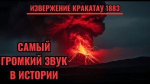 Кракатау 1883: Самый громкий звук в истории, убивший 36,000 человек.