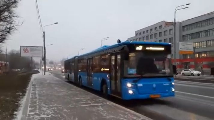 Поездка на автобусе Лиаз-6213.65(161841) по маршруту м7 смотреть онлайн
