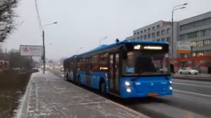 Поездка на автобусе Лиаз-6213.65(161841) по маршруту м7