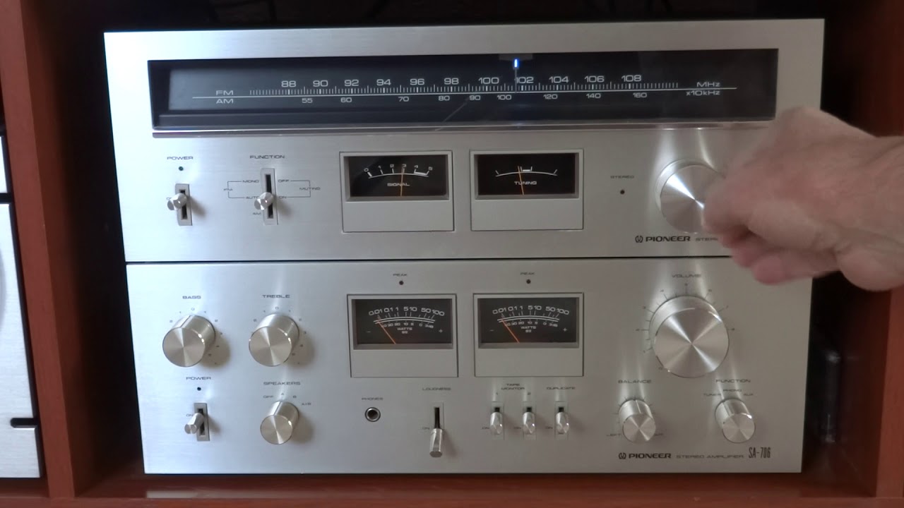 Pioneer SA-706, Pioneer TX-606 смотреть онлайн