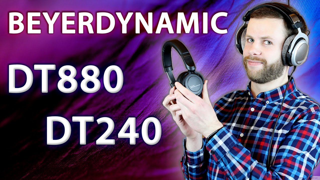 Beyerdynamic DT880 | DT240. НЕ обзор качественных наушников смотреть онлайн