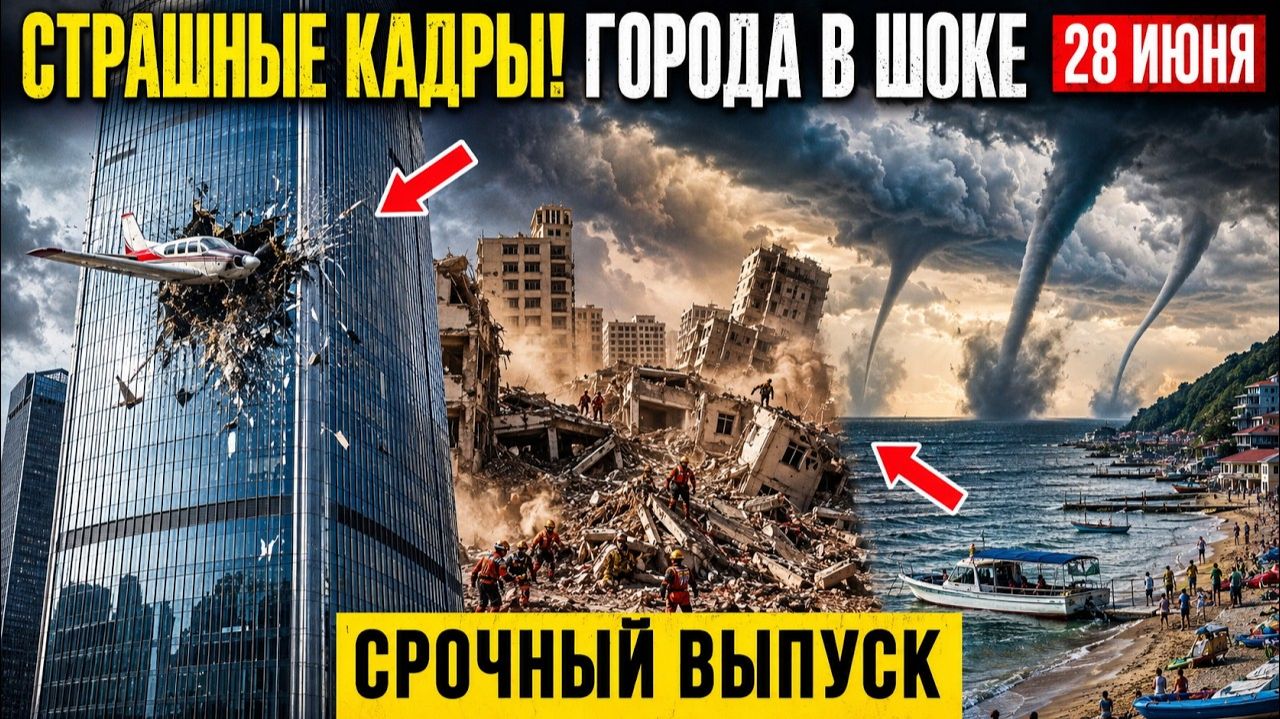 Новости Сегодня 28.06.2026 - ЧП❗ Россия❗ Катастрофы❗ Ужасные кадры❗ Аномальная жара❗ Пожары❗ События смотреть онлайн