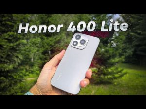 HONOR 400 Lite. Обзор. Крепкий, стильный смартфон с крутым экраном! А вот камера могла быть и лучше