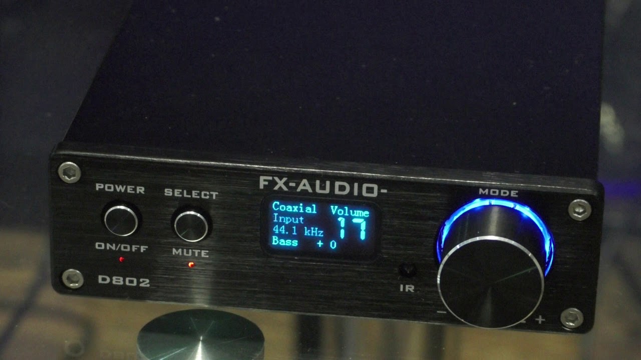 FX-Audio D802 полностью цифровой усилитель, 9 смотреть онлайн