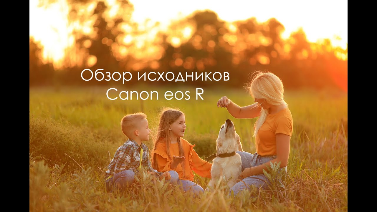 Обзор исходников Canon eos R смотреть онлайн