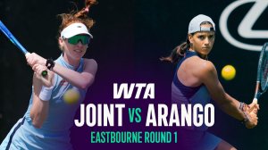 22.06.2026 | Майя Джойнт - Эмилианы Аранго | Полный матч | WTA Eastbourne 2026