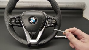 Как снять руль BMW 5 серии VII (G30/G31) 2017