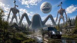😱 Я сфотографировал Сиреноголового... а потом появился Пожиратель морей!