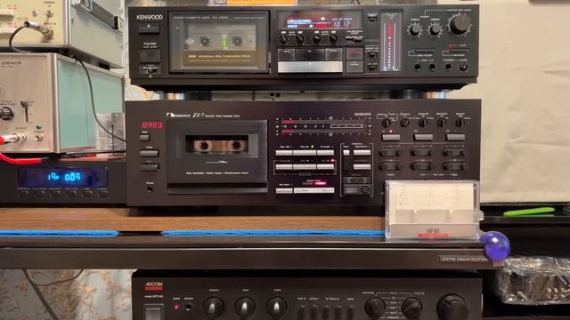 Nakamichi или Kenwood? Chilly! Одновременная запись на Kenwood KX-1100G & Nakamichi ZX-7!
