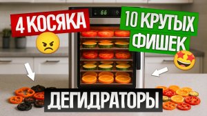 ДЕГИДРАТОРЫ (СУШИЛКИ) 2025: как выбрать? | 10 ФИШЕК и 4 МАРКЕТИНГОВЫЕ УЛОВКИ, о которых ты не знал!