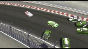 Новая покраска Молнии Маккуина. Начальная катсцена в Cars Race O Rama