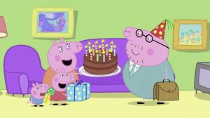 Мультик детский Пеппа - ДЕНЬ РОЖДЕНЬЕ СВИНКИ ПЕППЫ - СОБИРАЕМ ПАЗЛЫ PEPPA PIG