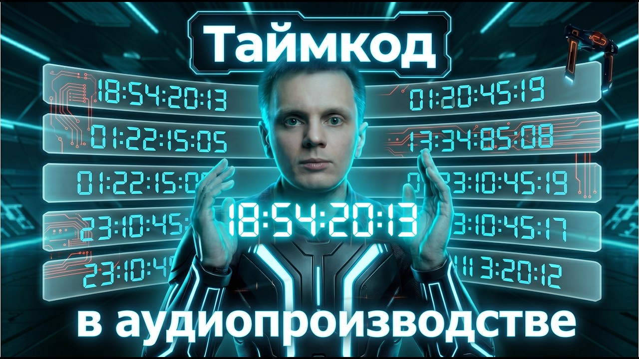 Таймкод в аудиопроизводстве. смотреть онлайн