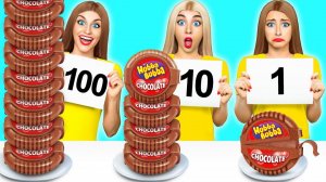 100 Слоев еды Челлендж c Multi DO Fun Challenge