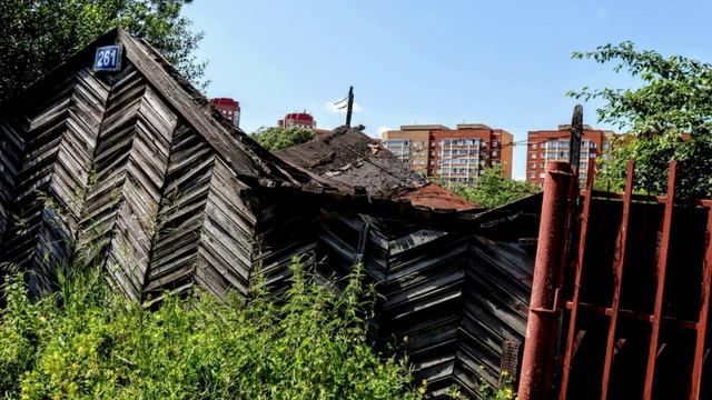 Мичуринские на Южном(много заброшено стало) и жк. Южный. Кемерово