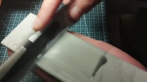 Выточил нож на бритвенном камне 20 000 грит