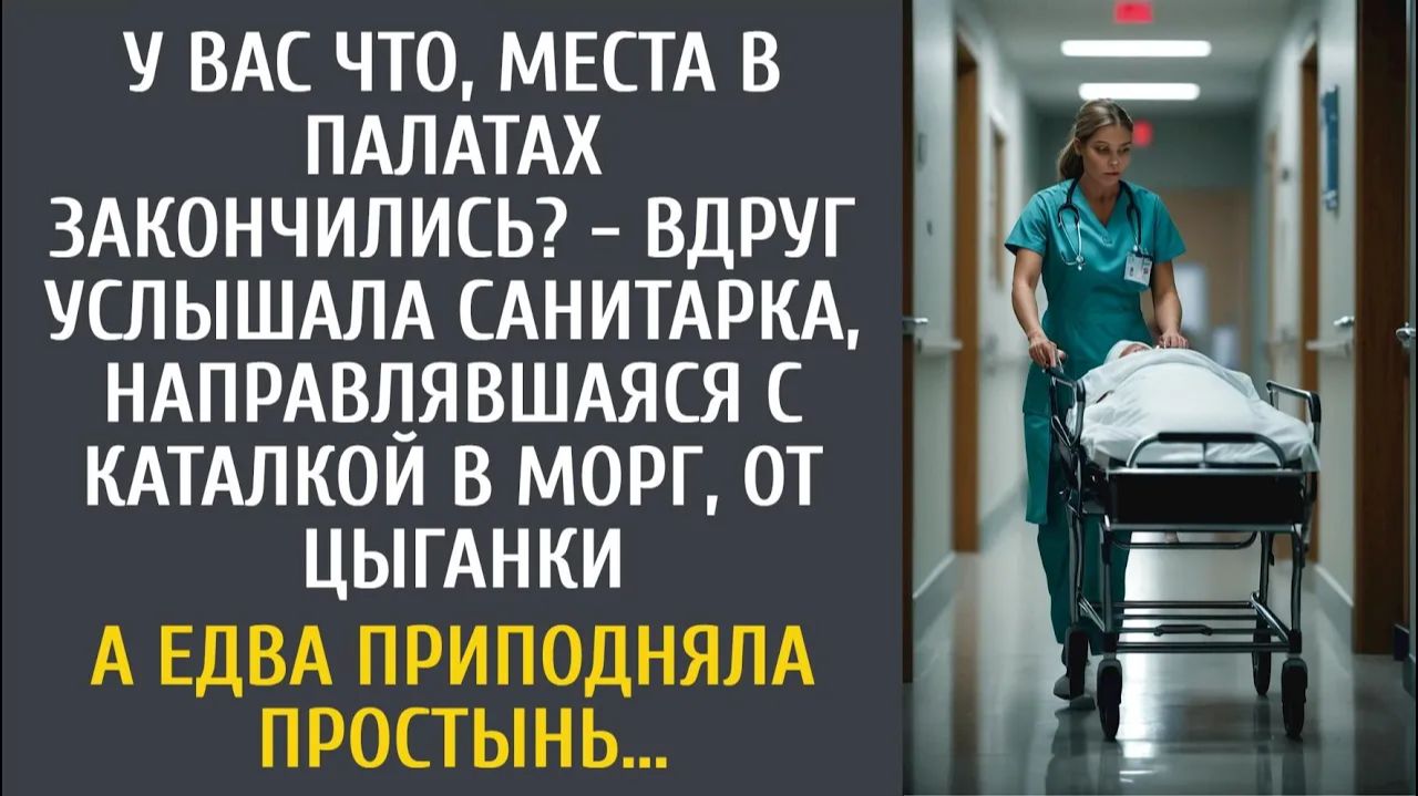 Истории из жизни У вас места в палатах закончились? - услышала санитарка, идя в морг, от цыганки…