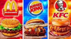 ПОВТОРИЛ САМЫЕ РЕДКИЕ БУРГЕРЫ В МИРЕ ИЗ McDonald’s,  Burger King,  KFC 2 часть