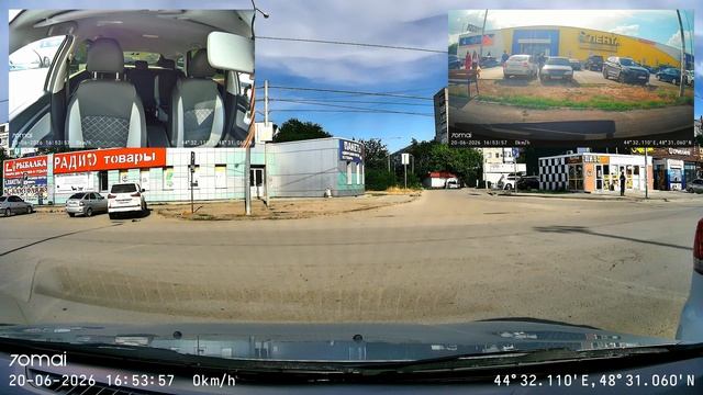 70mai T800E T400 - Timelapse смотреть онлайн