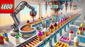 Фабрика мороженого LEGO — сколько мороженого я могу сделать#
