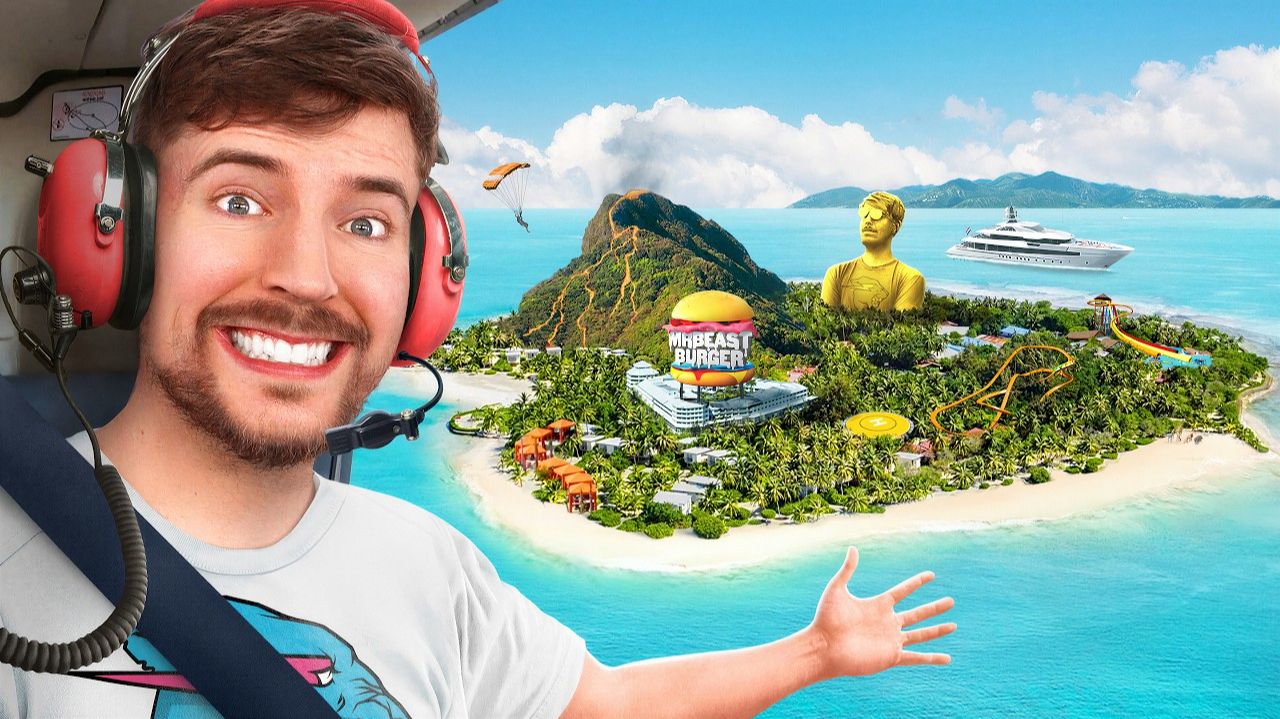 Мистер Бист. 100 человек сражаются за частный остров. MrBeast на русском