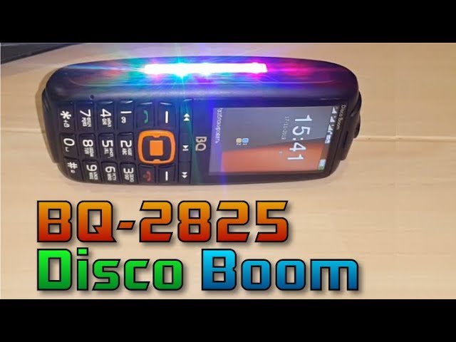 BQ 2825 Disco Boom-гибрид телефона,блютуз колонки,цветомузыки и пауербанка смотреть онлайн
