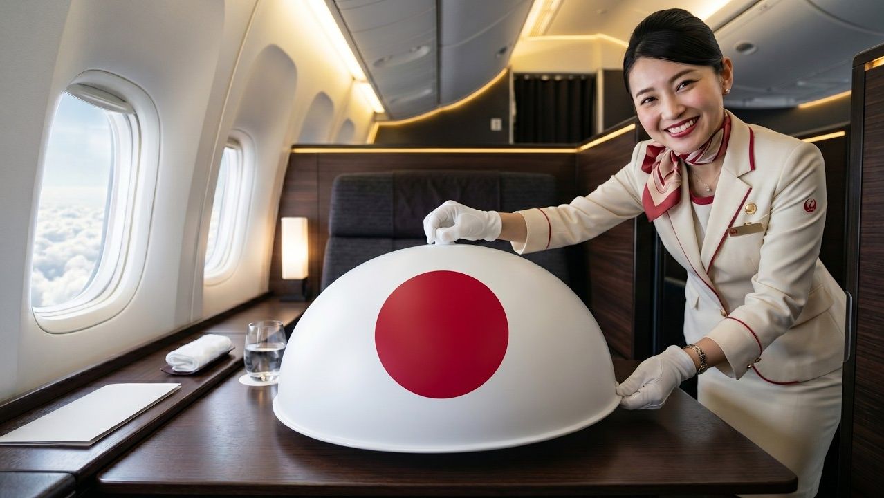 Как выглядит первый класс и еда в каждой стране ✈️🍽️🌍 Национальные блюда, еда в самолете. АСМР