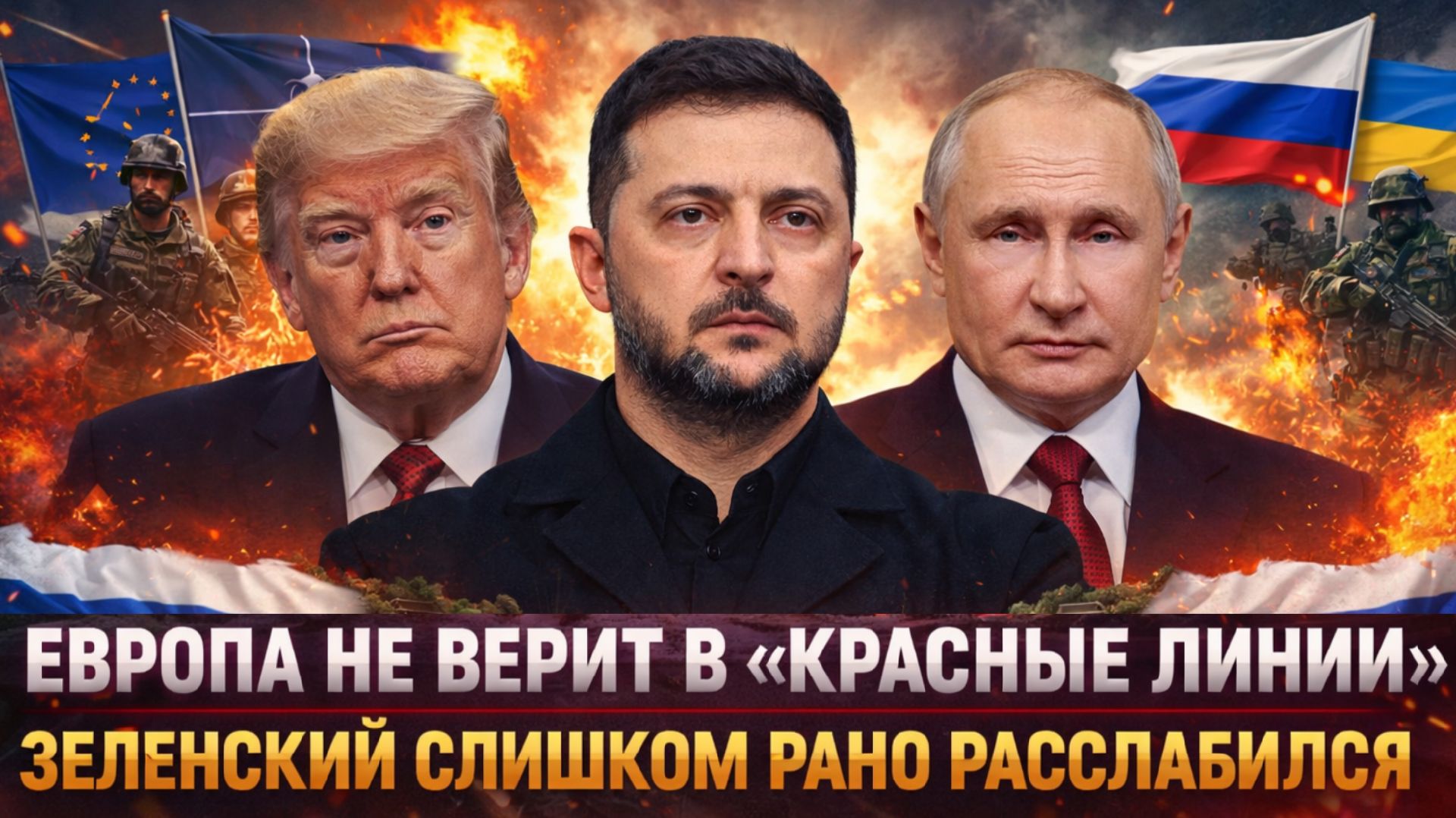 "Европа толкает конфликт !«Красные линии» больше не работают?// Европа слишком рано расслабилась!" смотреть онлайн