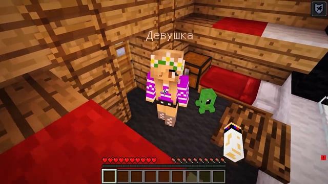 A homeless child and a girl, a baby noob, and about a homeless person's survival! Minecraft in re... смотреть онлайн