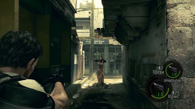 Resident Evil 5 (тихое прохождение, 1 часть)