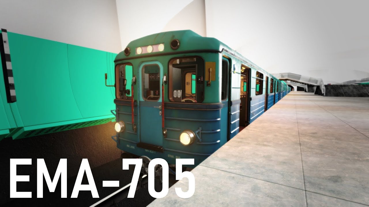 ЕМА-705 В МЕТРОСТРОЕ 2021 ГОДА! ТЕСТИРУЕМ ЕМА 705 НА КАРТЕ ВИРУС - Garry's Mod metrostroi смотреть онлайн