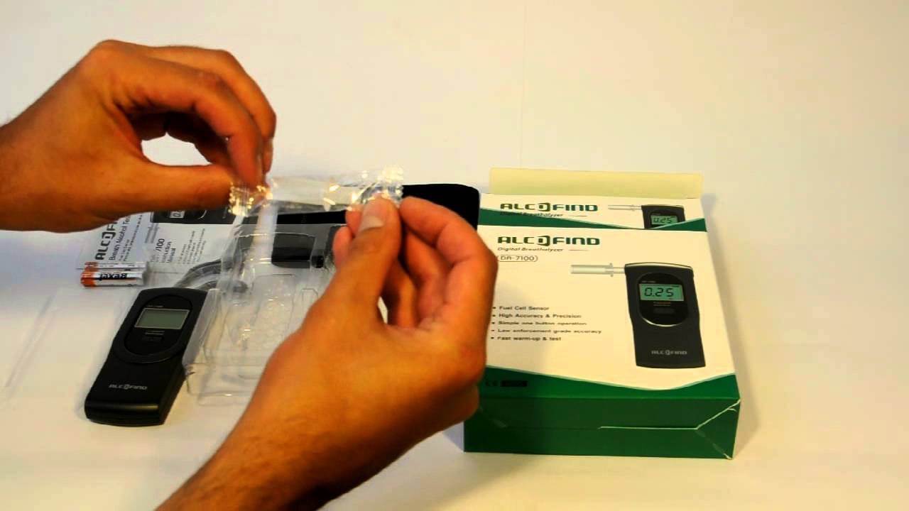 Алкотестер AlcoScent DA 7100 смотреть онлайн