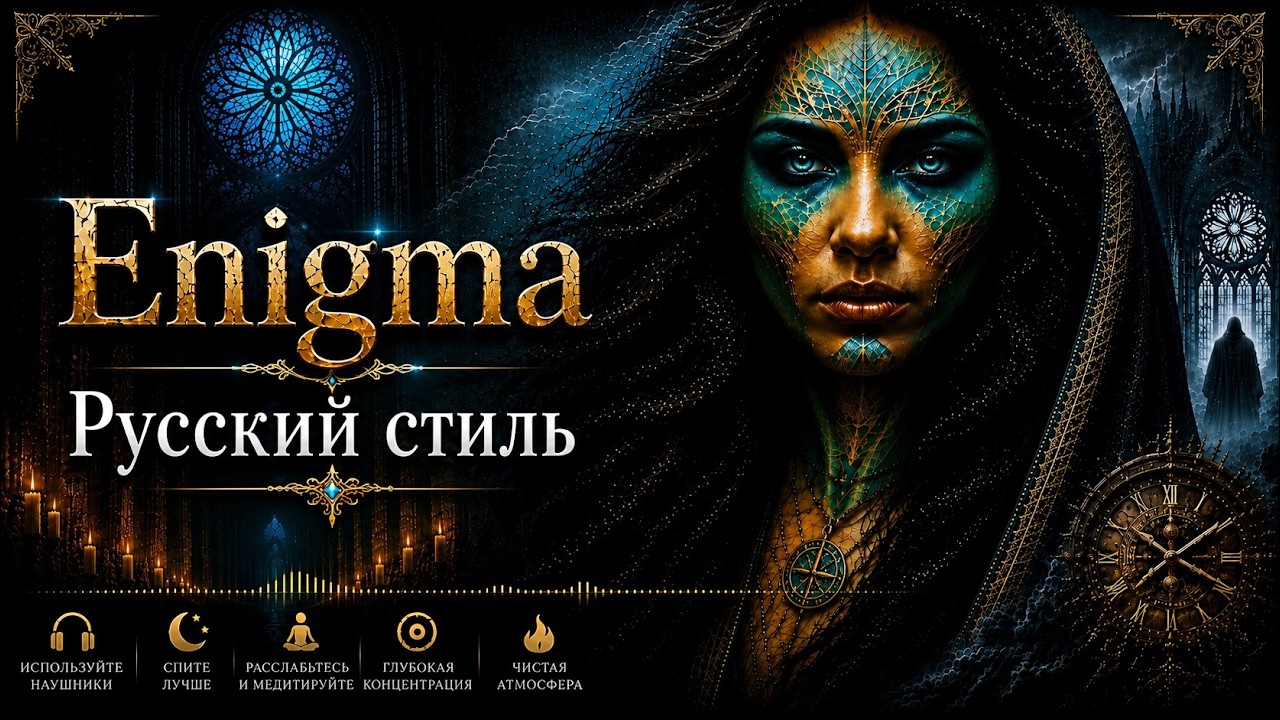Enigma Русский стиль🎶 Глубокий Бас, Таинственная Атмосфера смотреть онлайн
