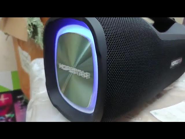 КОЛОНКА HOPESTAR с Ремешком и Ручкой и Bass Boost🔥 Наушники беспроводные ✅ Видеоотчет Болотниковская смотреть онлайн