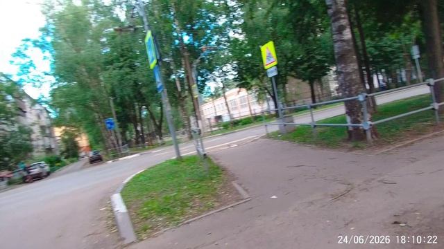 Пархоменко улица. Йошкар-Ола июнь 2026