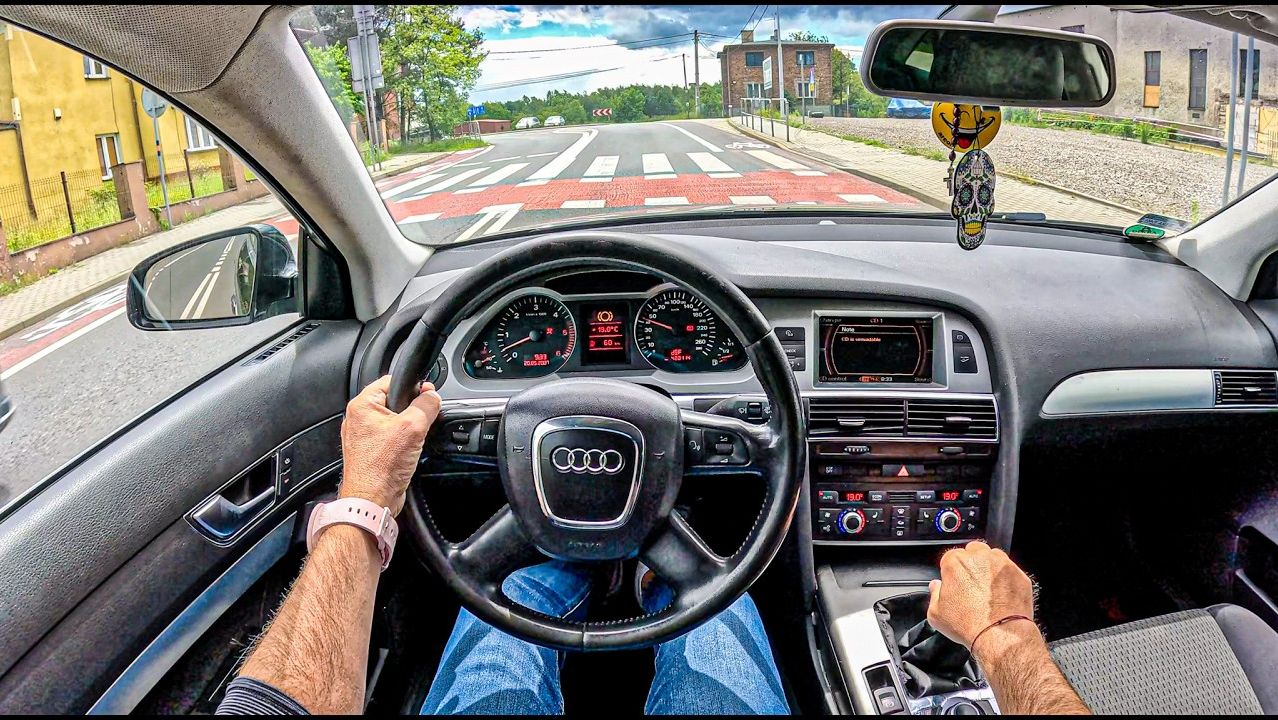 2008 Audi A6 C6 - ТЕСТ ДРАЙВ ОТ ПЕРВОГО ЛИЦА смотреть онлайн