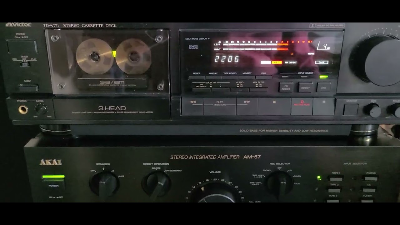 В 2025 кассеты не умирают и всё ещё актуальны. (Victor TD-V711 записывает Yamaha Music XX52) смотреть онлайн