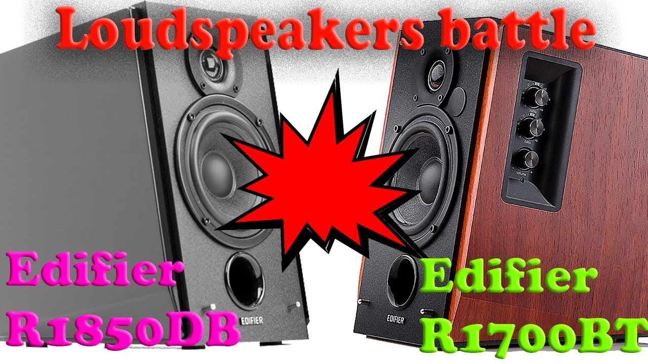 Edifier R1850DB vs Edifier R1700BT. Эпическая битва колонок. смотреть онлайн