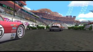 Новая покраска Молнии Маккуина. Начальная катсцена в Cars Race O Rama
