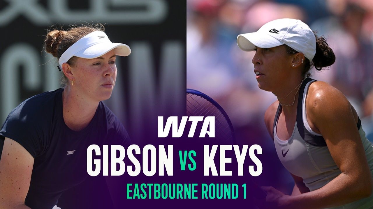23.06.2026 |  Талии Гибсон - Мэдисон Киз | Хайлайты | WTA Eastbourne 2026