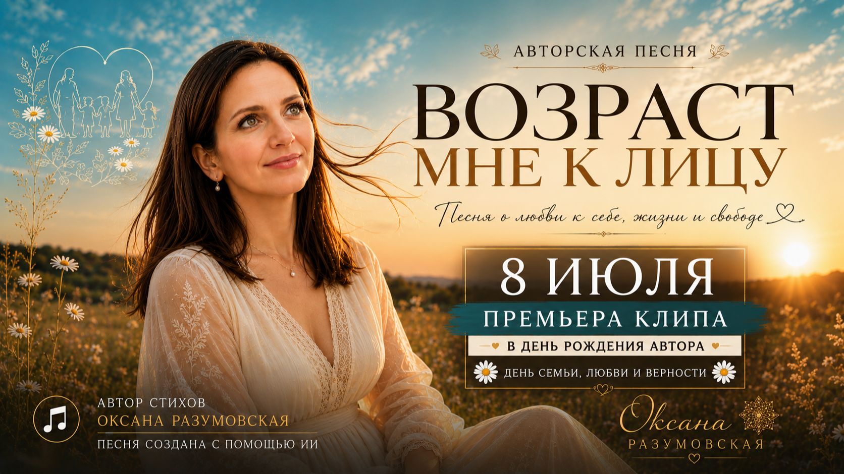 Возраст мне к лицу. Оксана Разумовская