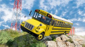 Автомобили против скалистых дорог # - BeamNG DRIVE