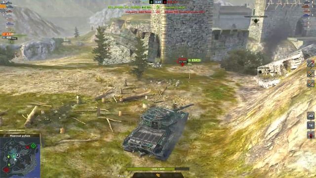 ЭТО ЖЕСТЬ! ВОТ ЧТО СТАЛО с Centurion 7\1 ПОСЛЕ АПА в Tanks blitz смотреть онлайн